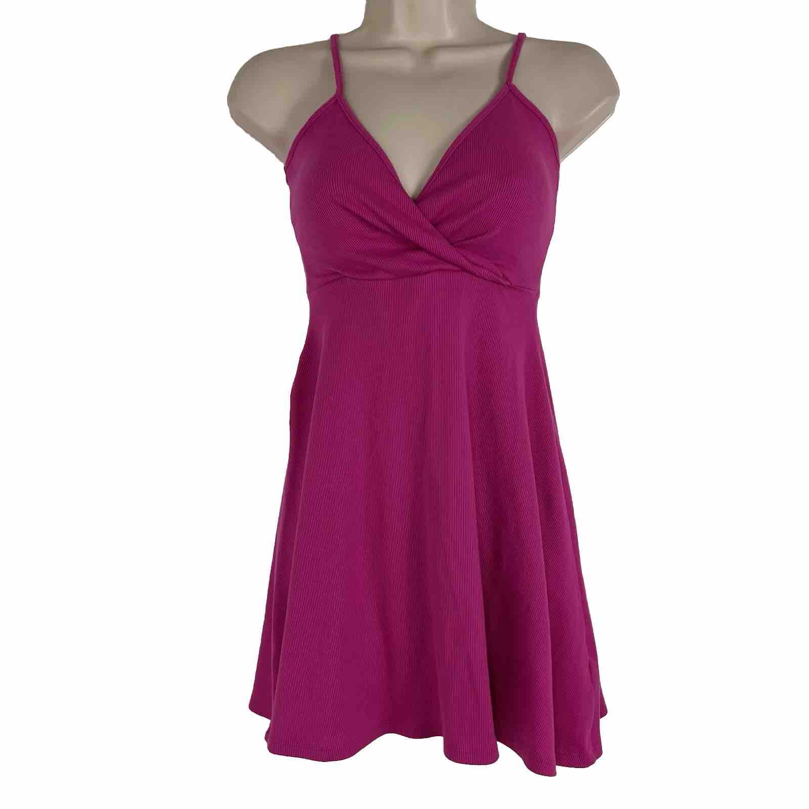Wild Fable Tank Dress Women’s XXS Fit & Flare Sleeveless Above Knee Mini Pink