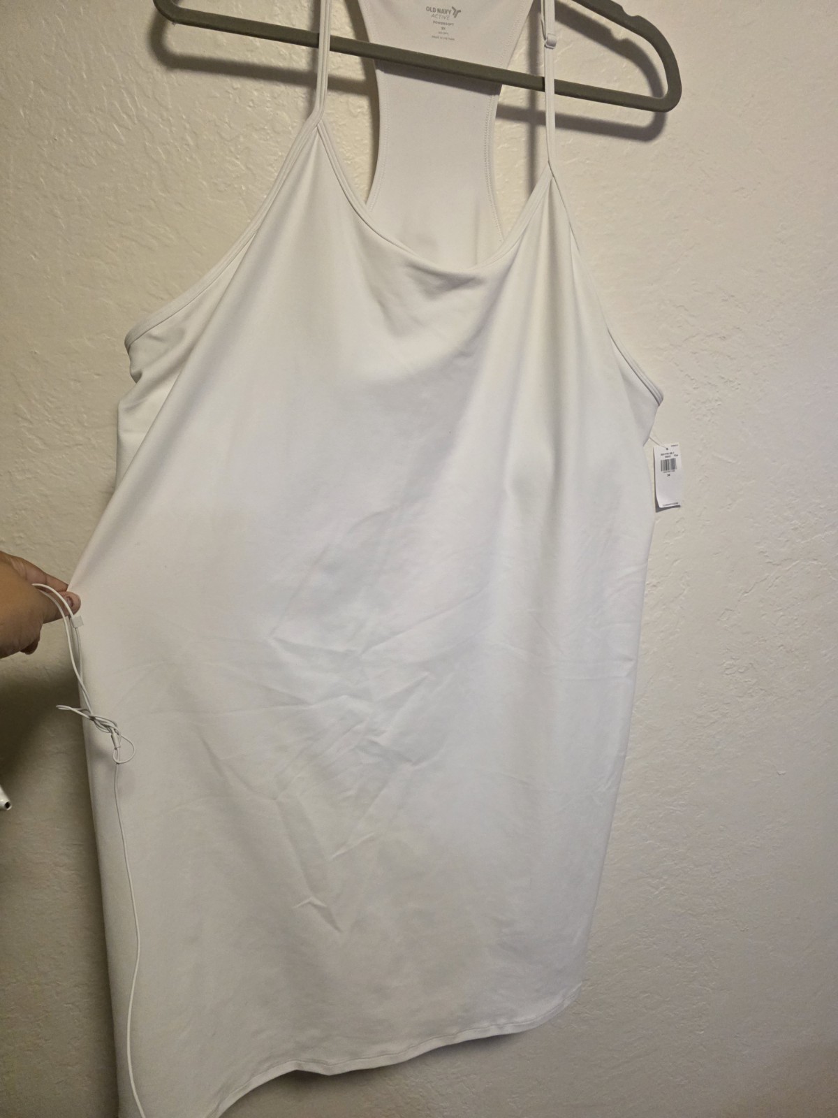 NWT Old Navy White Powersoft Athletic Athleisure Dress Size 3x
