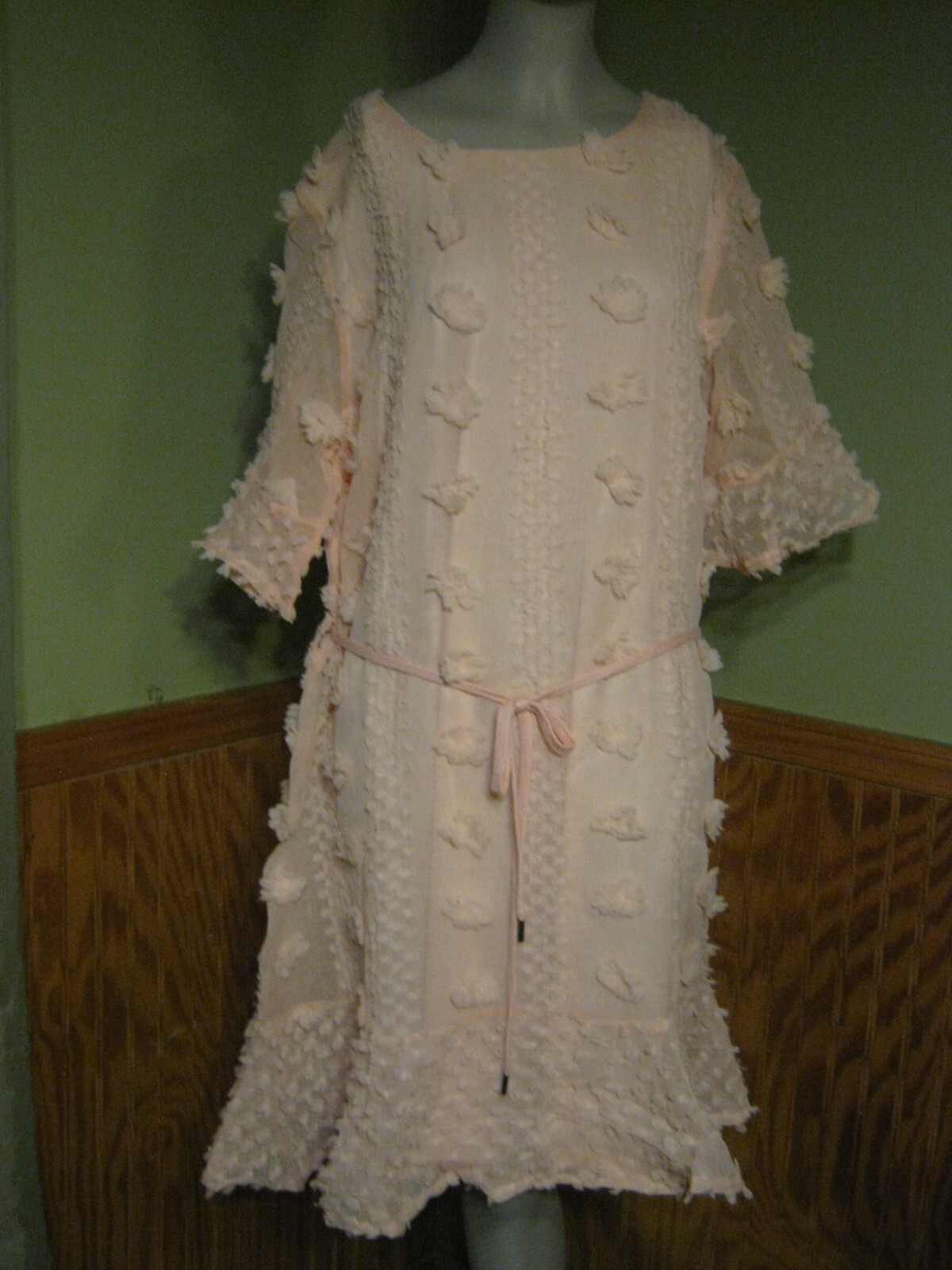 NWOT Women’s Dress Pink Vintage Style 100% Polyester Size XL