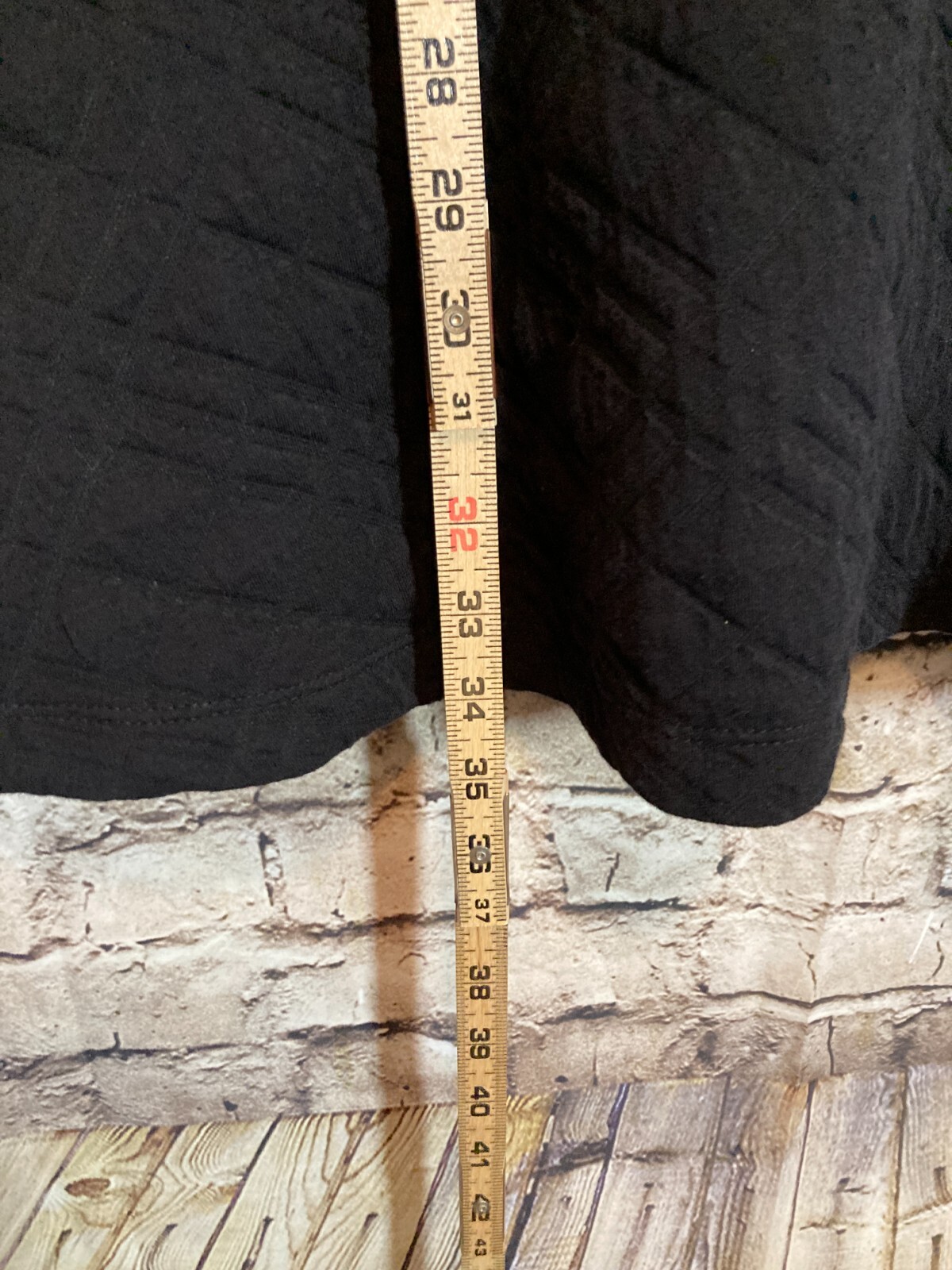 LOFT Quilted Dress Womens Small Black LBD Fit & Flare Cotton Stretch Capsule