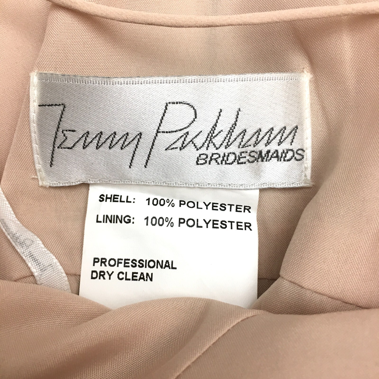 NEW Jenny Packham Gown Blush Pink Full Length style JP1006 size 6