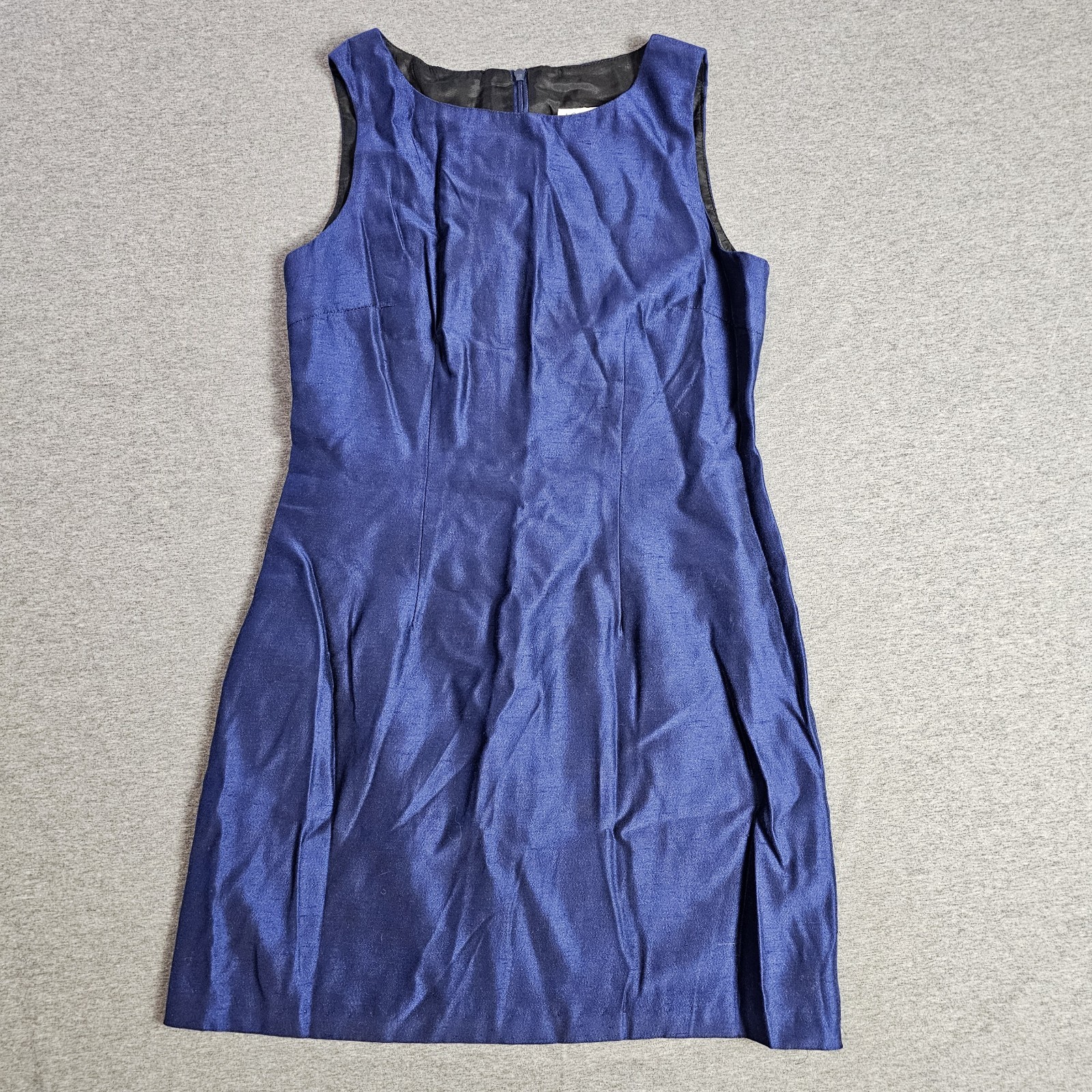 Vintage Lois Snyder Dani Max Petite Women’s 6 Blue Sleeveless Dress Cocktail