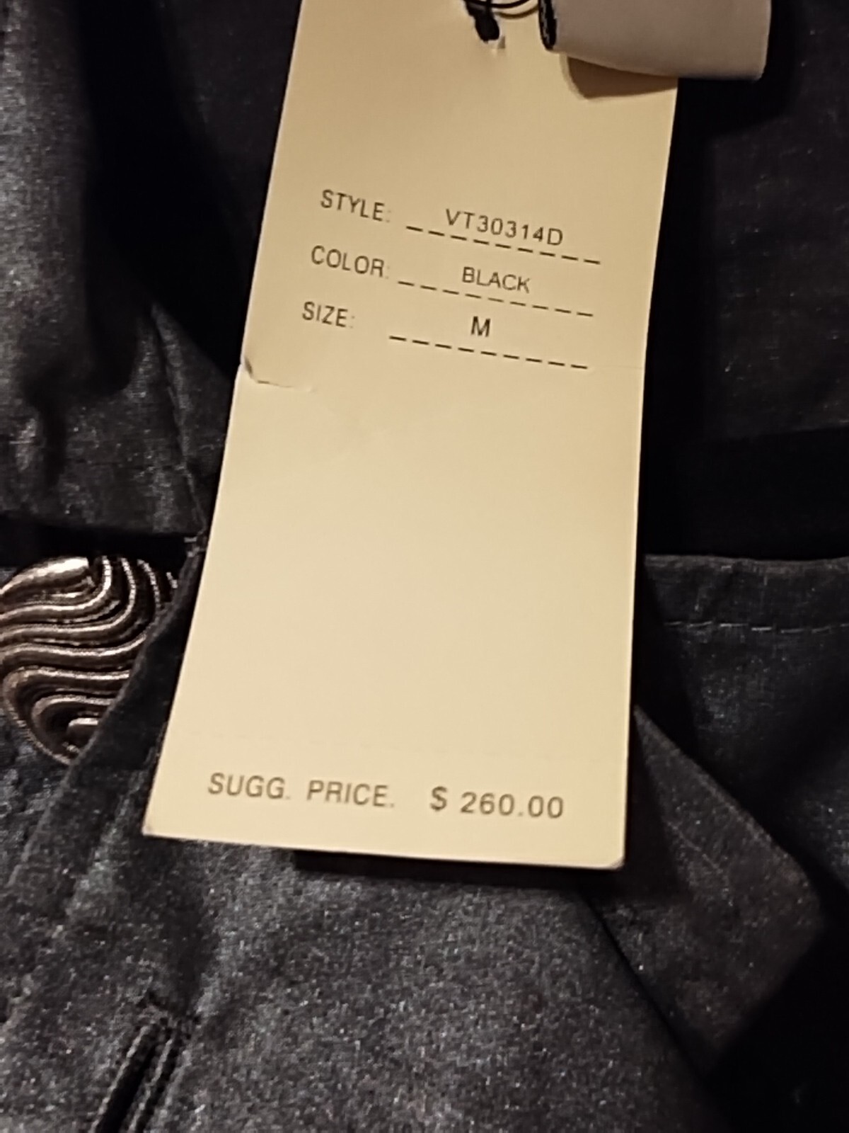 Vertigo Paris Dress Medium Bottoms Two Pockets. No Belt. MSRP $260