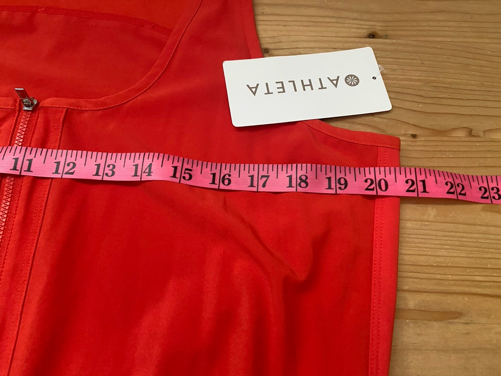 NWT $98 Athleta 14 Expedition Skort Dress In Vermillion Orange