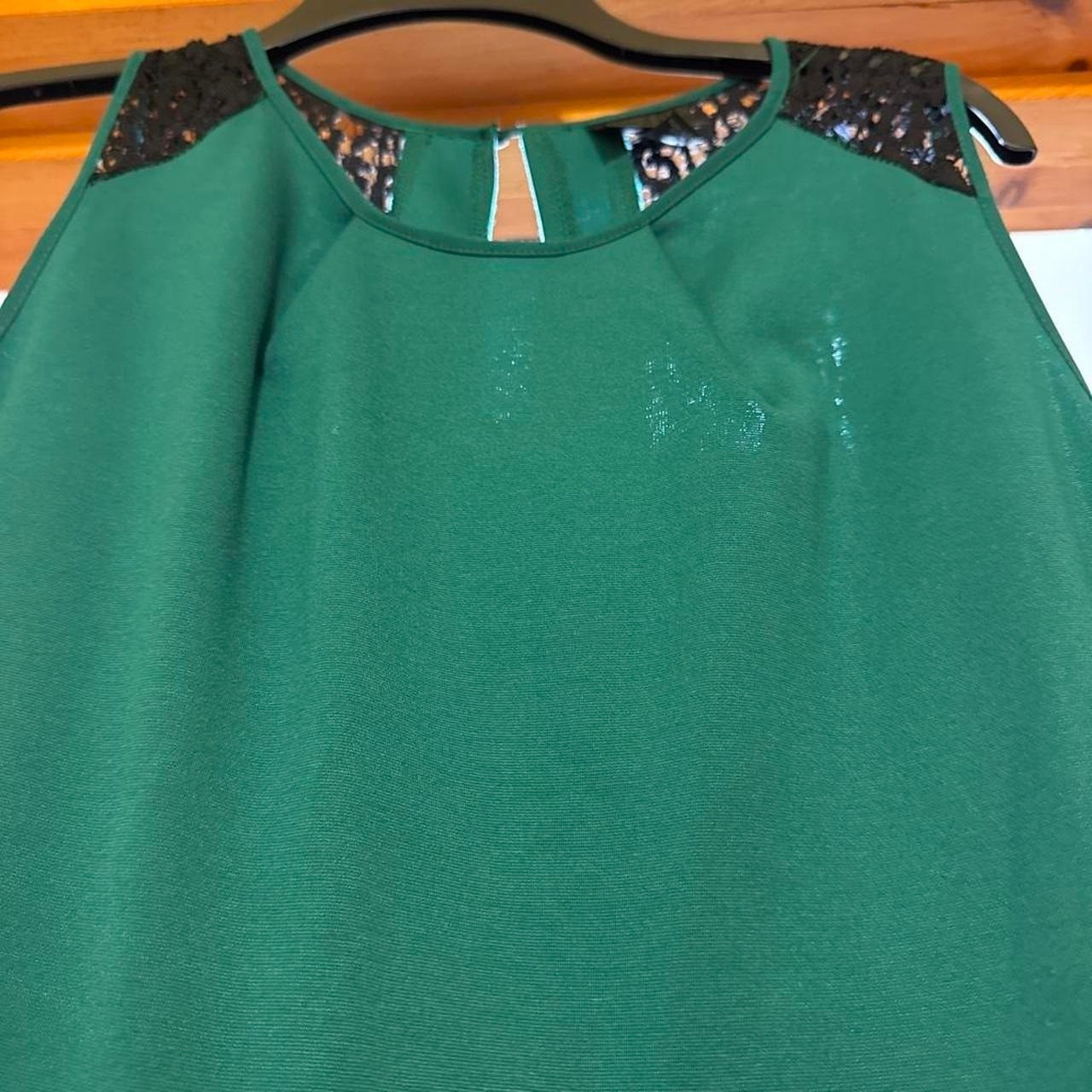 Mossimo Green midi dress