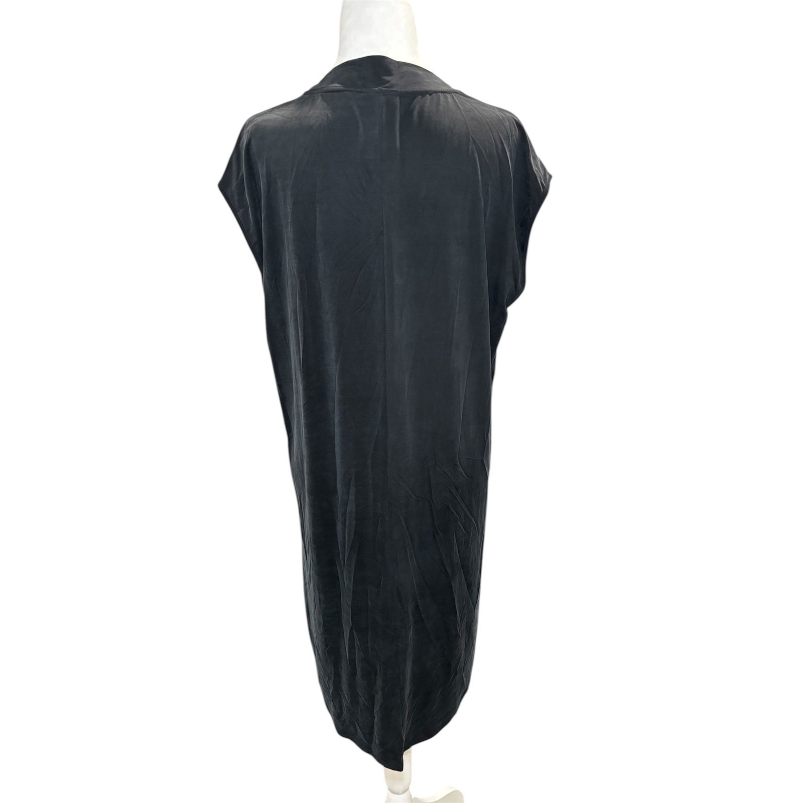 Dolan Left Coast Collection Anthropologie V-Neck Shift Dress Medium Black