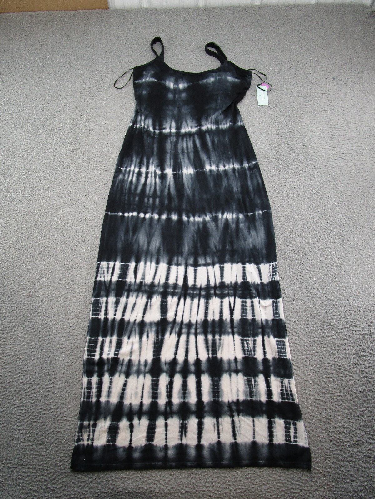 Active Life 90 Degrees Reflex Tie Dyed Sleeveless Maxi Dress Women’s SZ M NEW