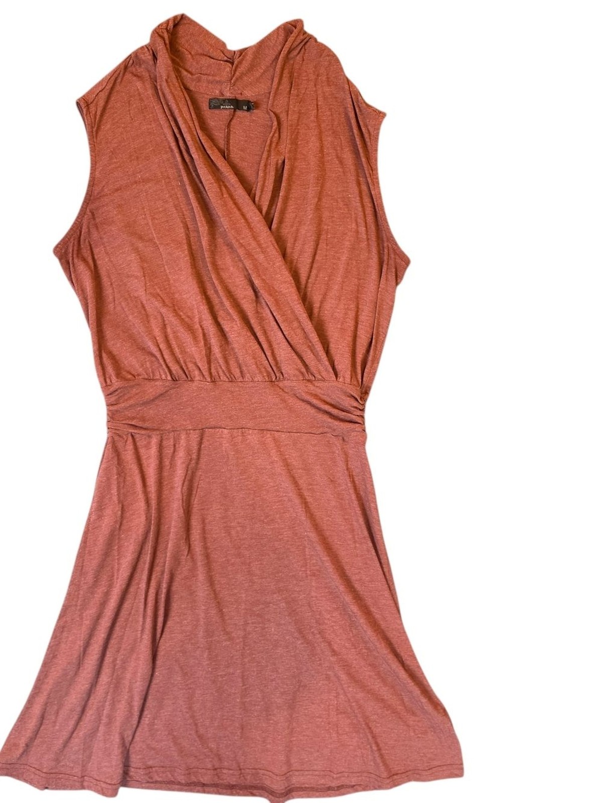 prAna Women’s Corissa Dress Medium Burnt Orange Sleeveless Gorpcore Outdoor