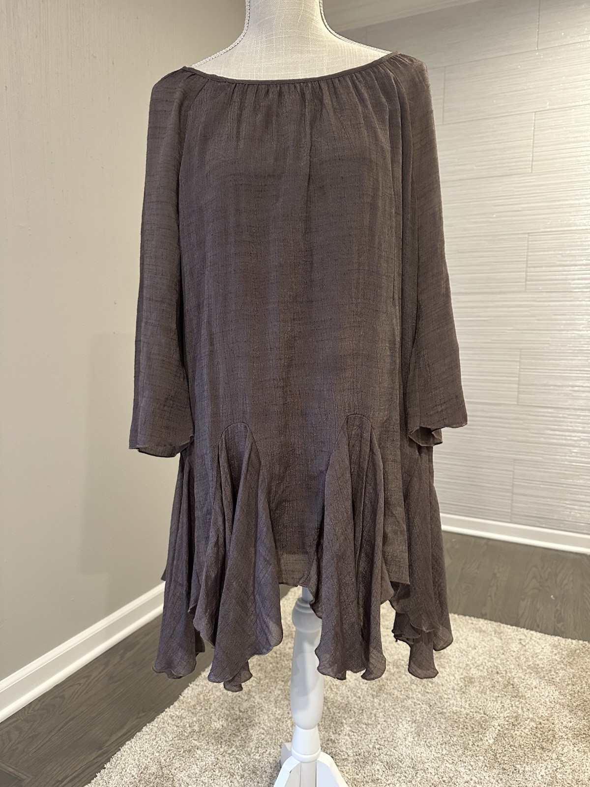 Indigo Soul Large Chocolate Brown Unworn Dress