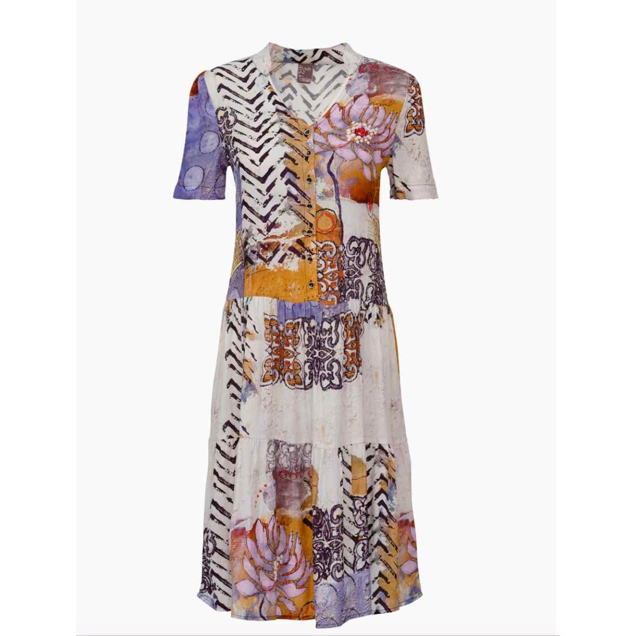 Simply Art by Dolcezza Good Enough Art Dress Painterly Boho Gallery Core XXL