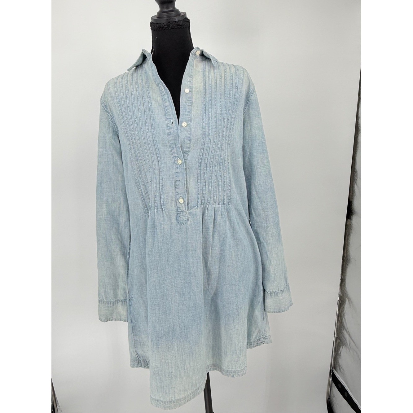 Denim & Supply Ralph Lauren Light Blue Denim Tunic