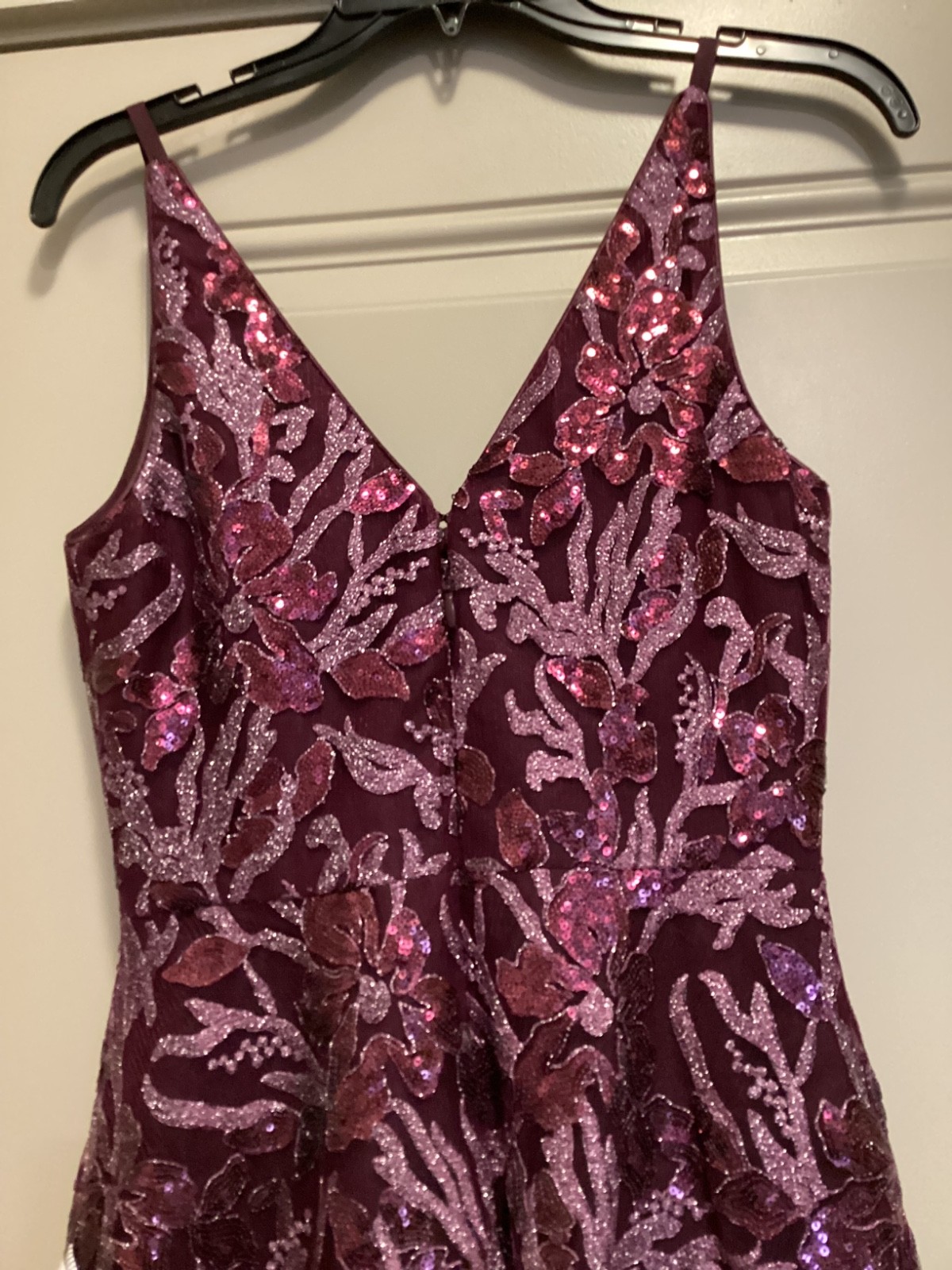 Dress the Population Elisa Sequin Fit & Flare Cocktail Dress, size S