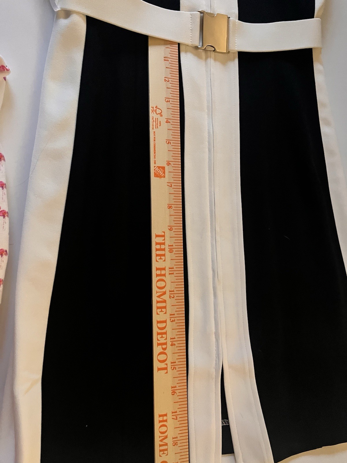 Tommy Hilfiger Black & White Neoprene Scuba Crepe Sheath Dress 6