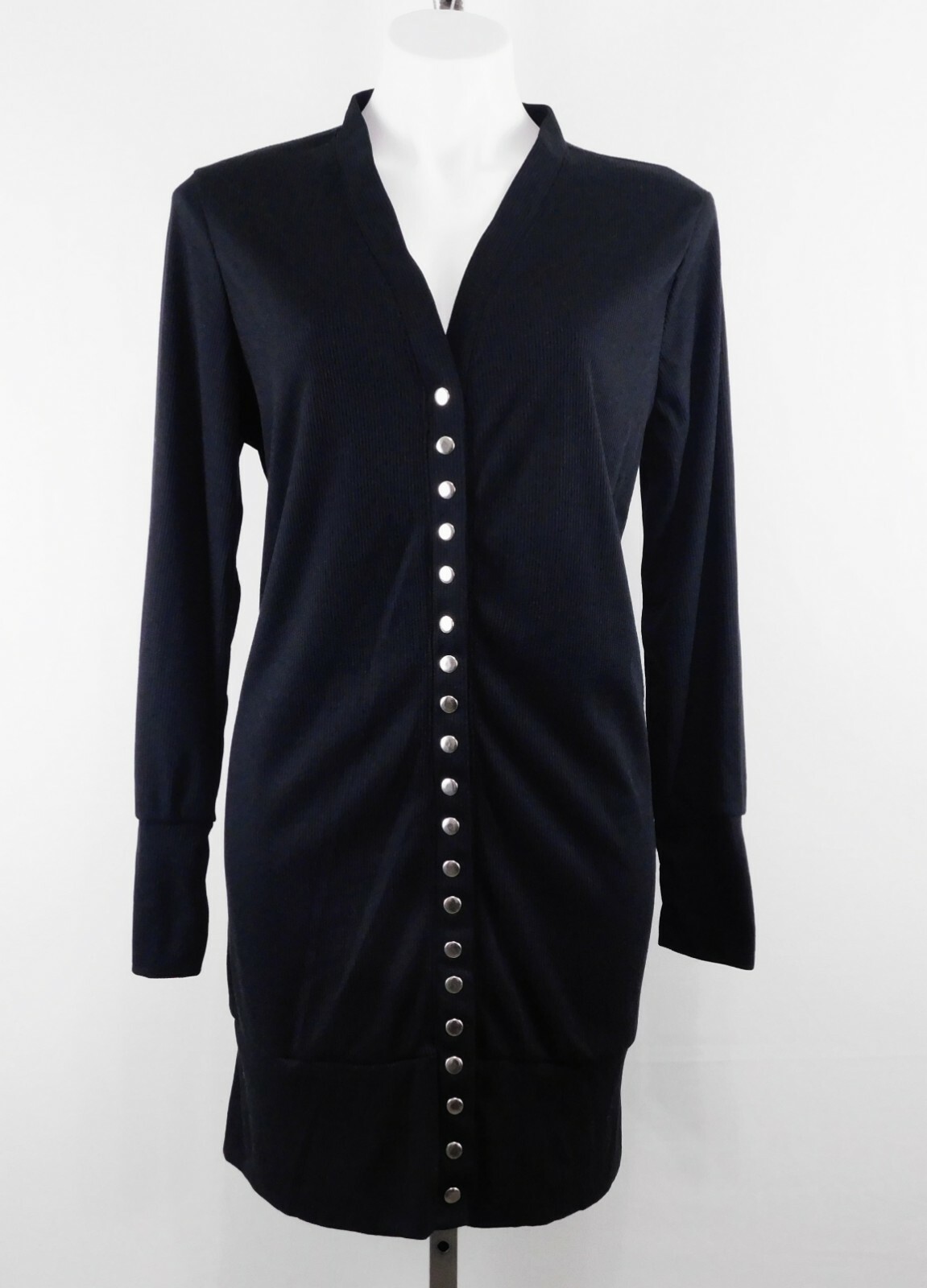 Women’s Dress, Size M, Black, 95% Polyester, 5% Spandex