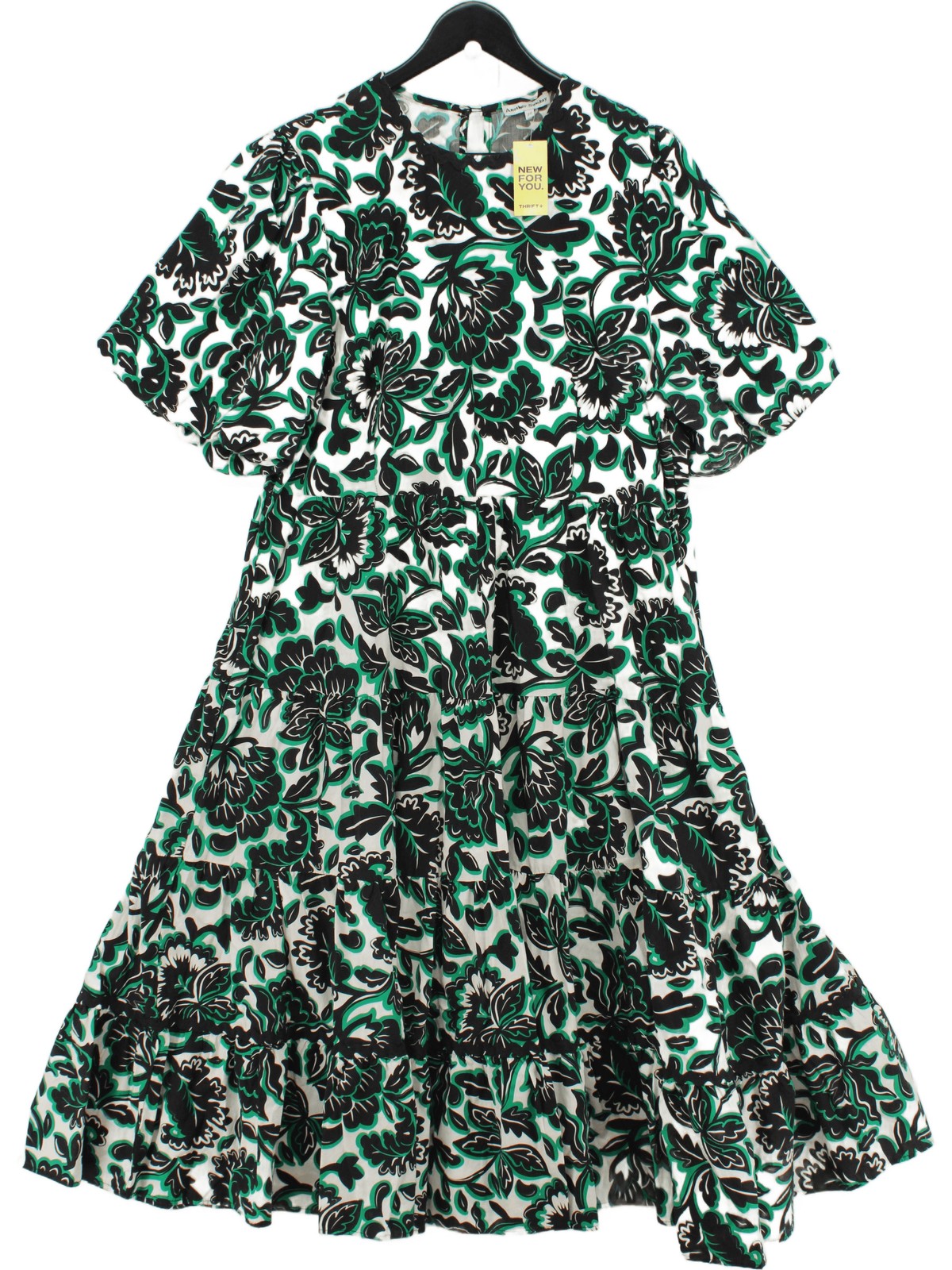 Another Sunday T-Shirt Midi Dress UK20 in Multi
