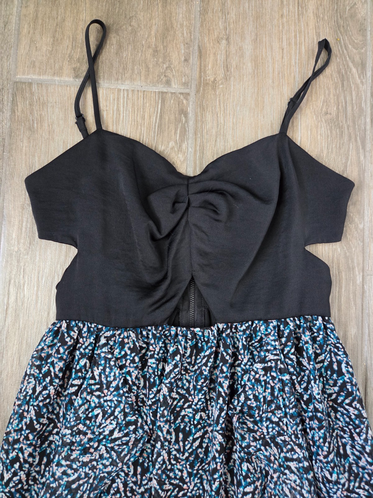 bcbgeneration hi low dress used good size 0 multicolor