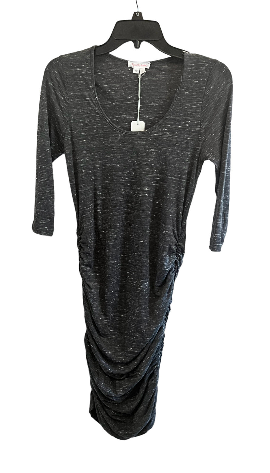 3/4 Sleeve Ruched Maternity Dress – Isabel Maternity by Ingrid & Isabel SMALL