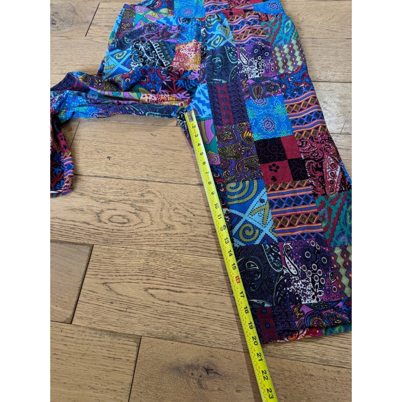 Boho Patchwork Romper Bohemian Hippie Festival Summer (724)