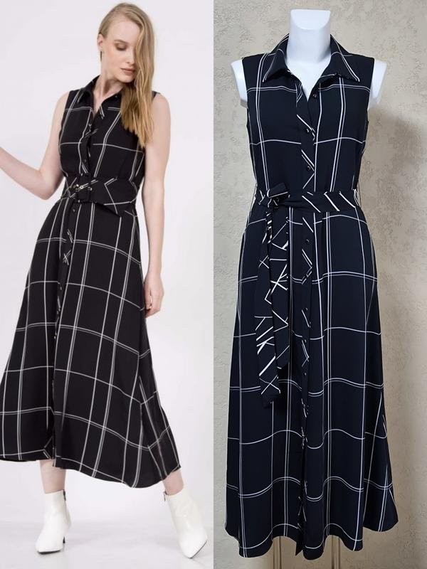 Women Karen Millen Dress Black Viscose 36 #9S2U