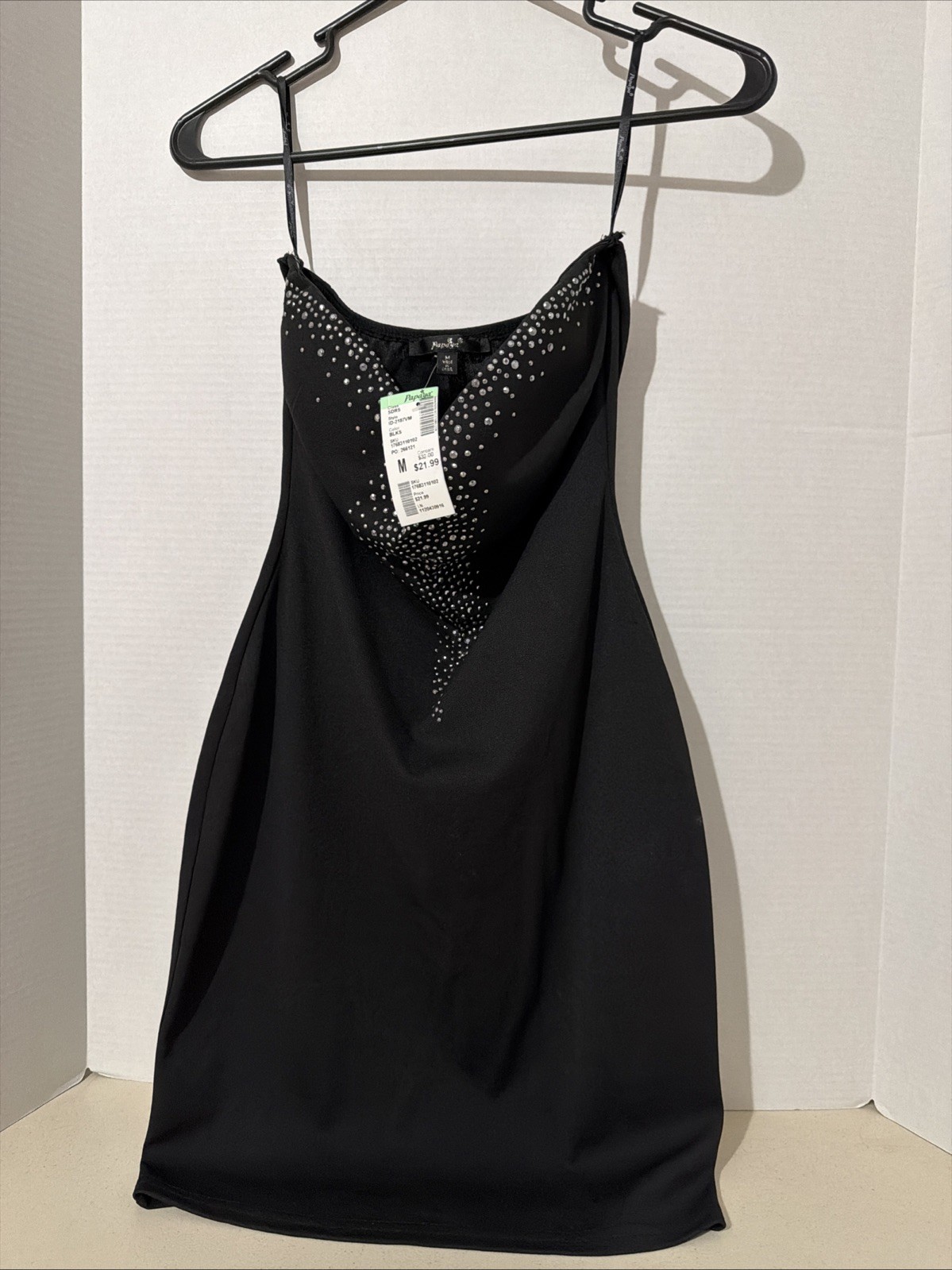 Papaya Black w/ Sparkles Dress | Size Medium