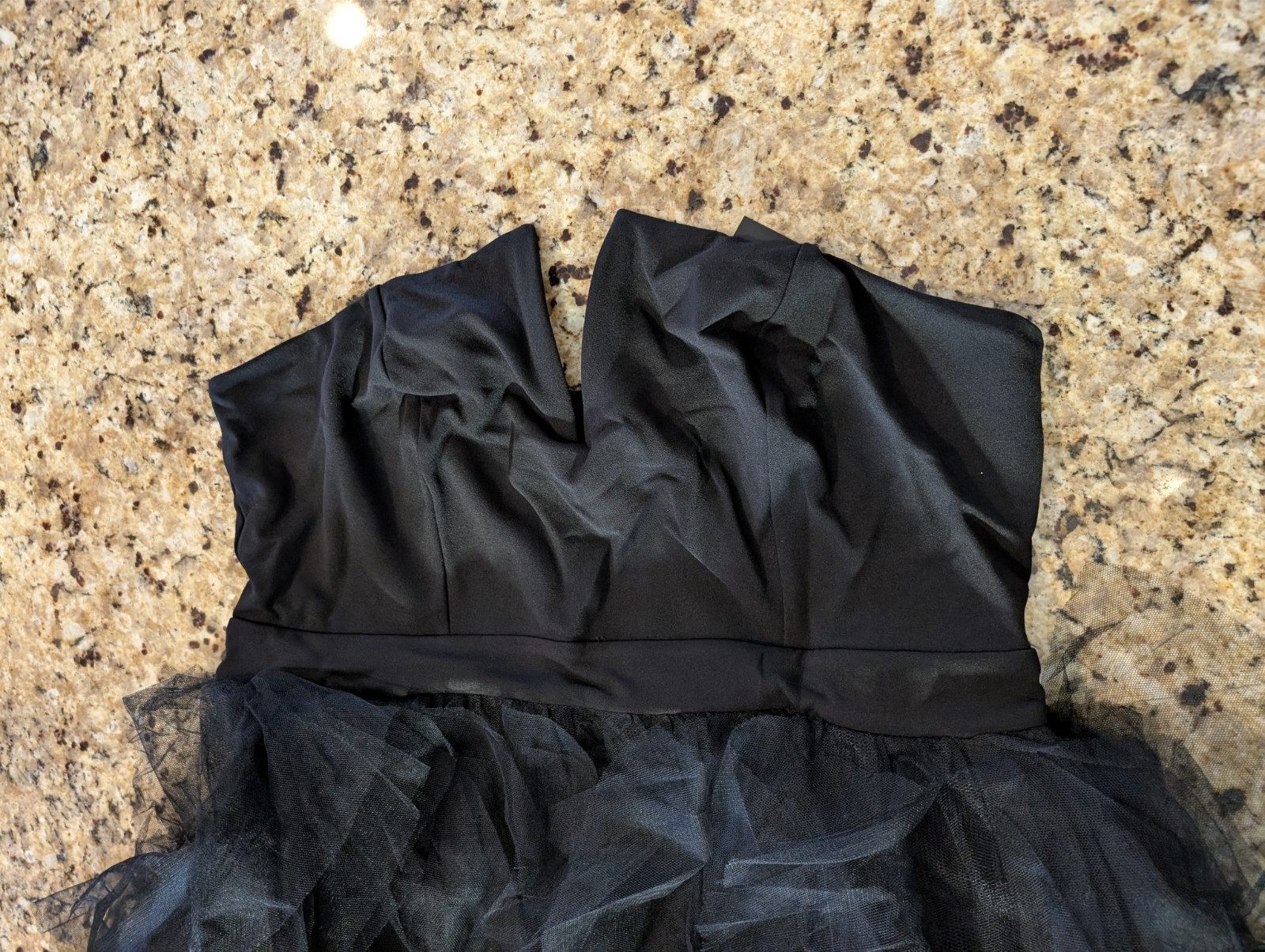 Fashion Nova Caught My Eye Tube Maxi Dress Black 2X Retails $70