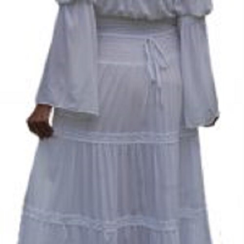 black peasant ruffled smocked dress M L XL OS 1X 2X 3X 4X 5X 6X PLUS SIZE
