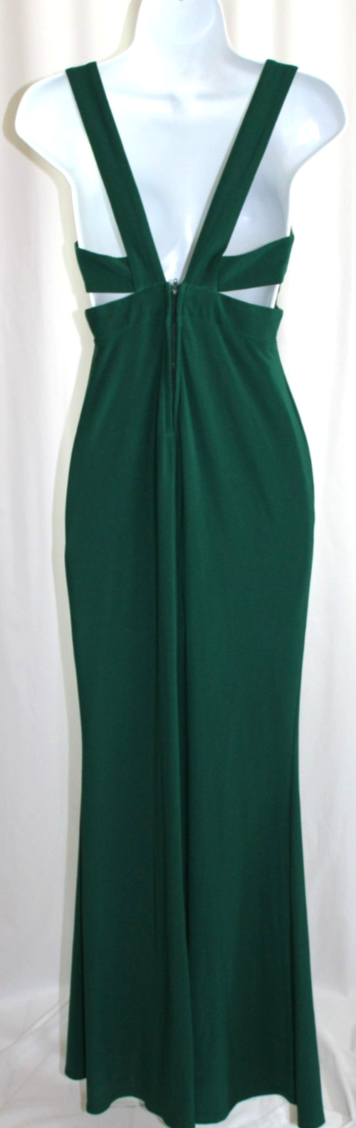Xtraordinary Split Maxi Dress Dark Green Prom Wedding Cocktail Cruise Prom Small