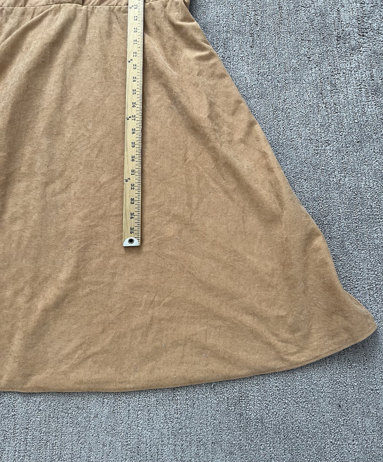 Vintage By Berkeley Womens A Line Dress Size 14 Mustard Retro Classic Chic