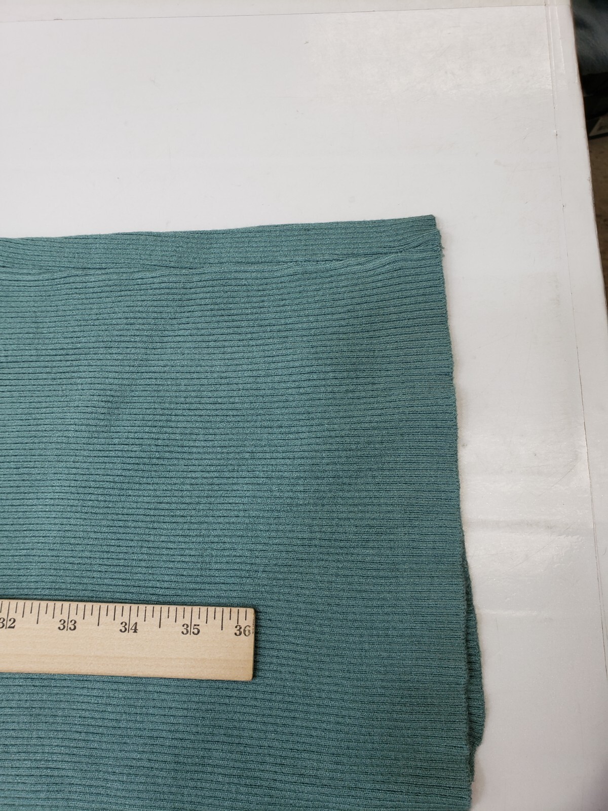 Deep Self Womens Dress Long Sleeve 1/4 Button Collared Stretch Ribbed Green M