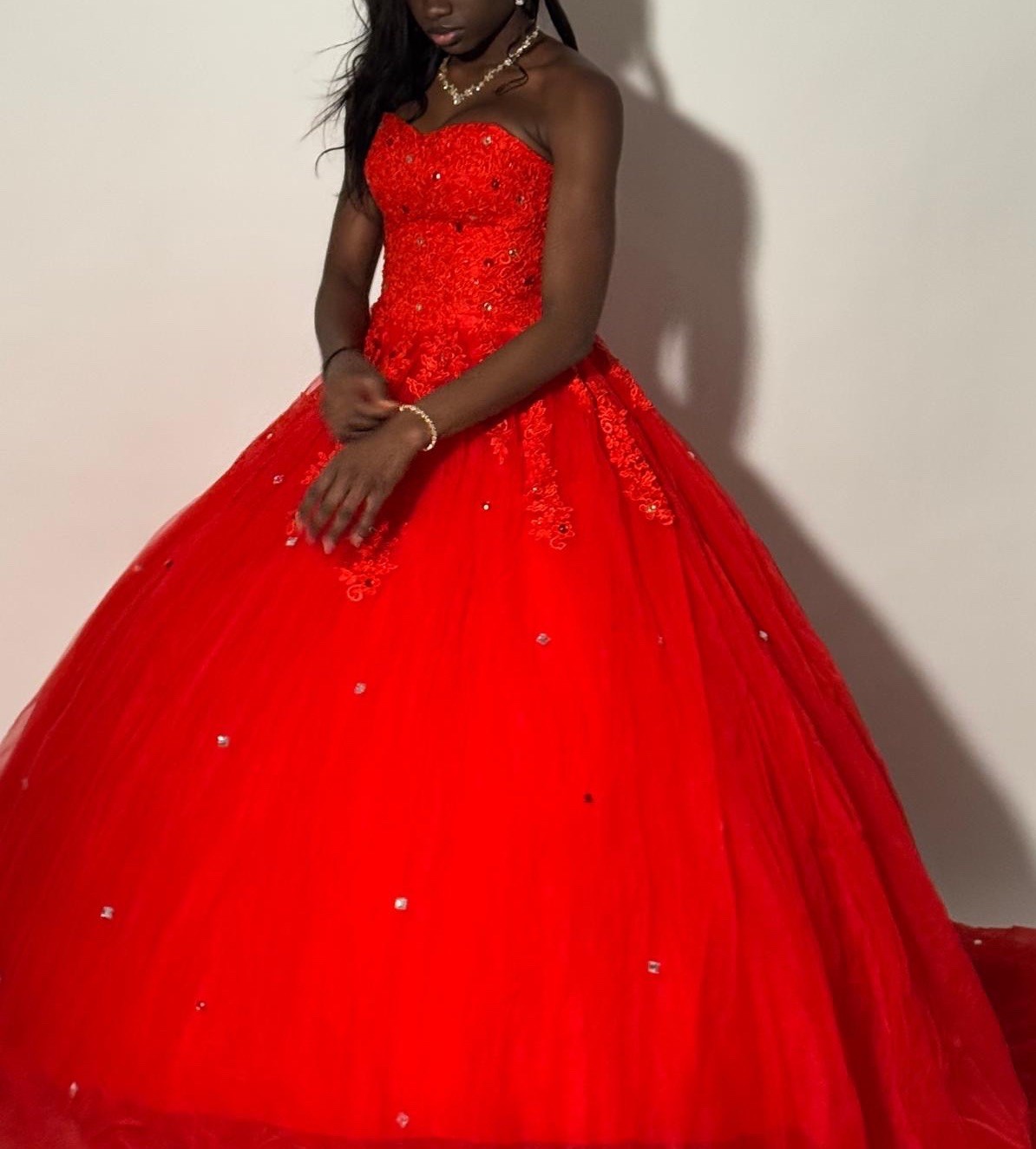 Sweet 16th/Prom Dress Sold With Hoop Underskirt Petticoat Skirt
