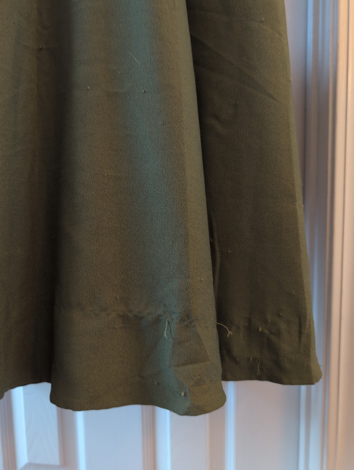 Unique Vintage Green Rose Swing Dress XXL Plus Size