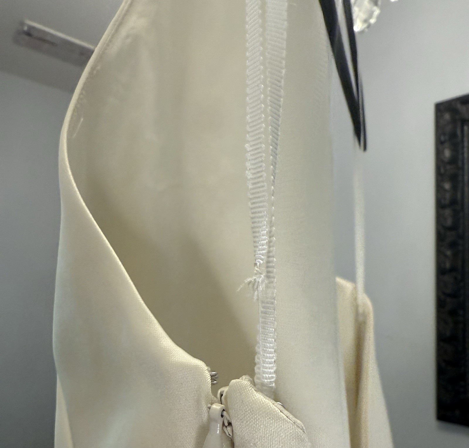 A.L.C. Sophia Satin Halter Mini Dress Size 2