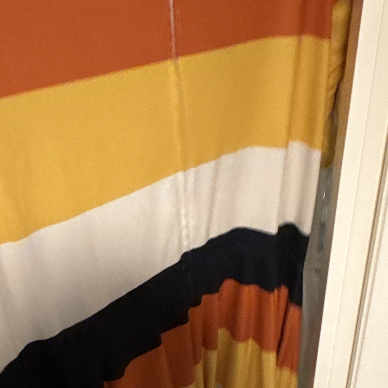 Unique Vintage Plus 4X Orange/Yellow Striped Knee Dress Halloween Summerween