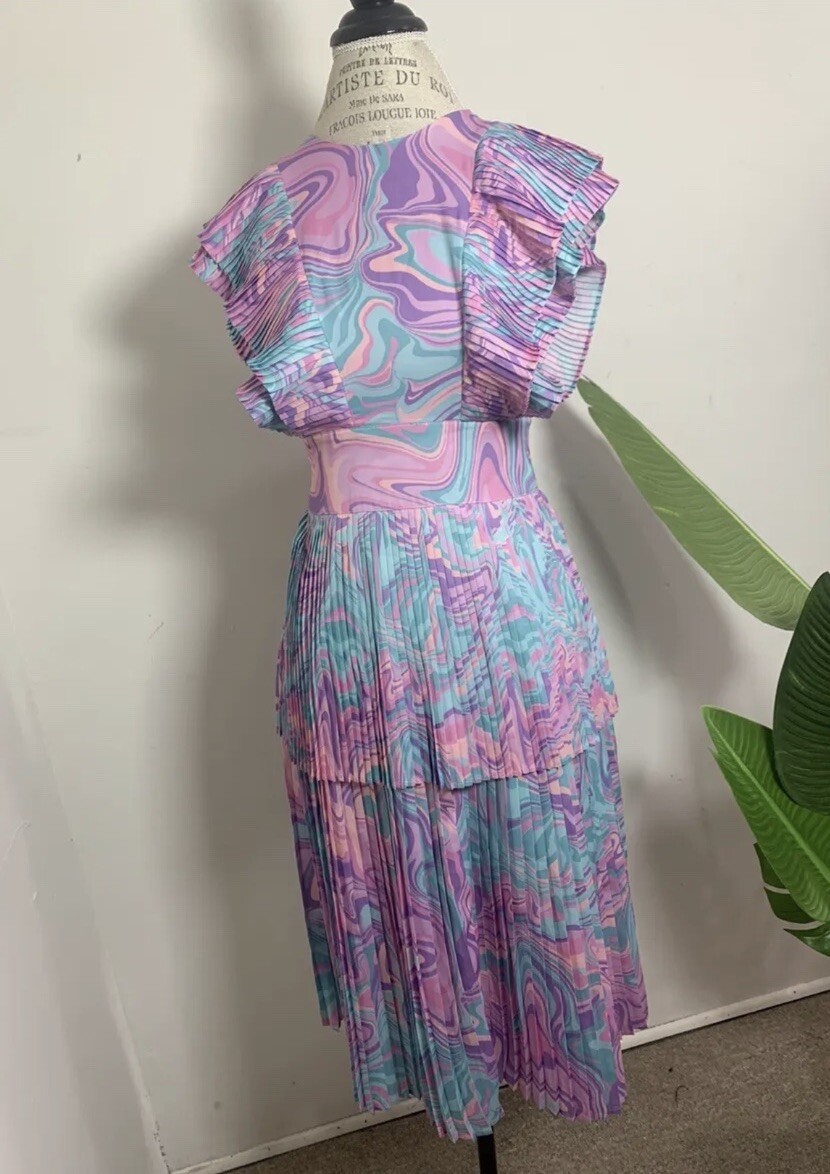 Emily McCarthy Marble Dress, Size S