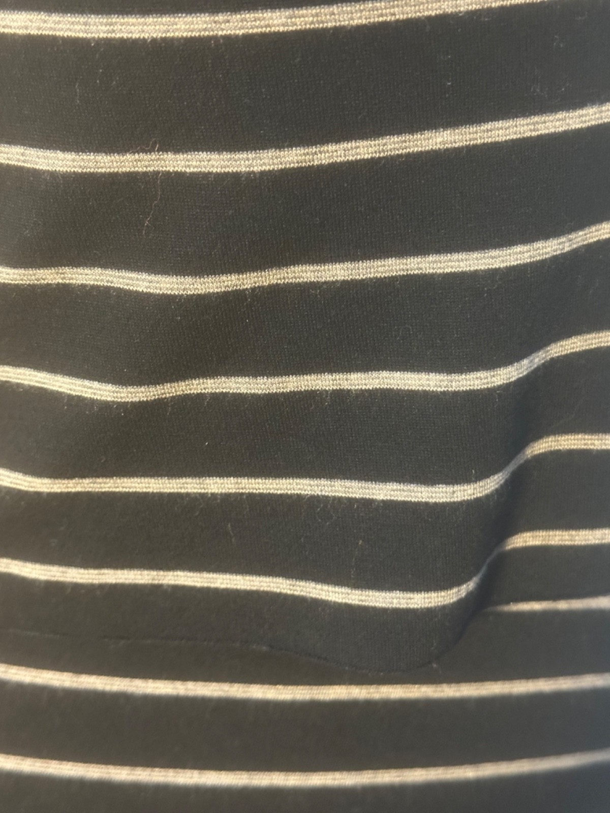 Comfy Bailey 44 Black & Tan Striped Bodycon Cocktail Dress – Rayon – USA – S/4-6