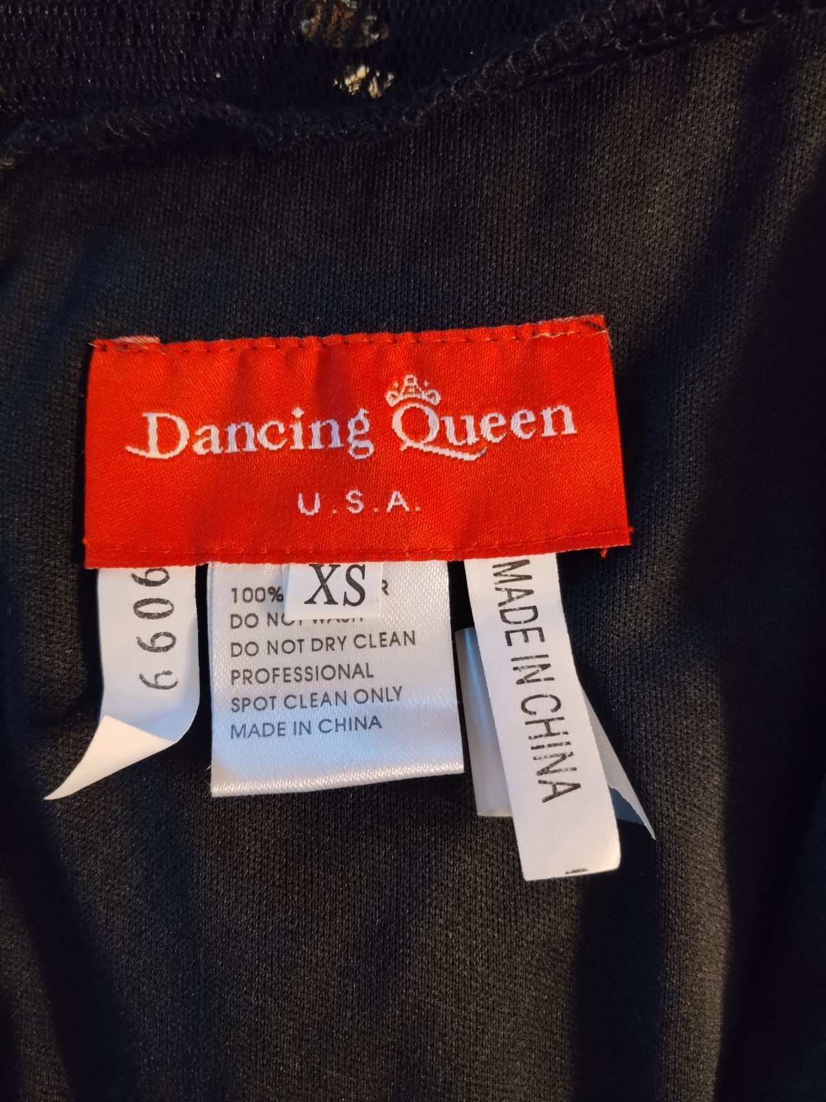 Dancing Queen Black Lace Sleeveless Dress Special Occasion Rhinestones NWT XS