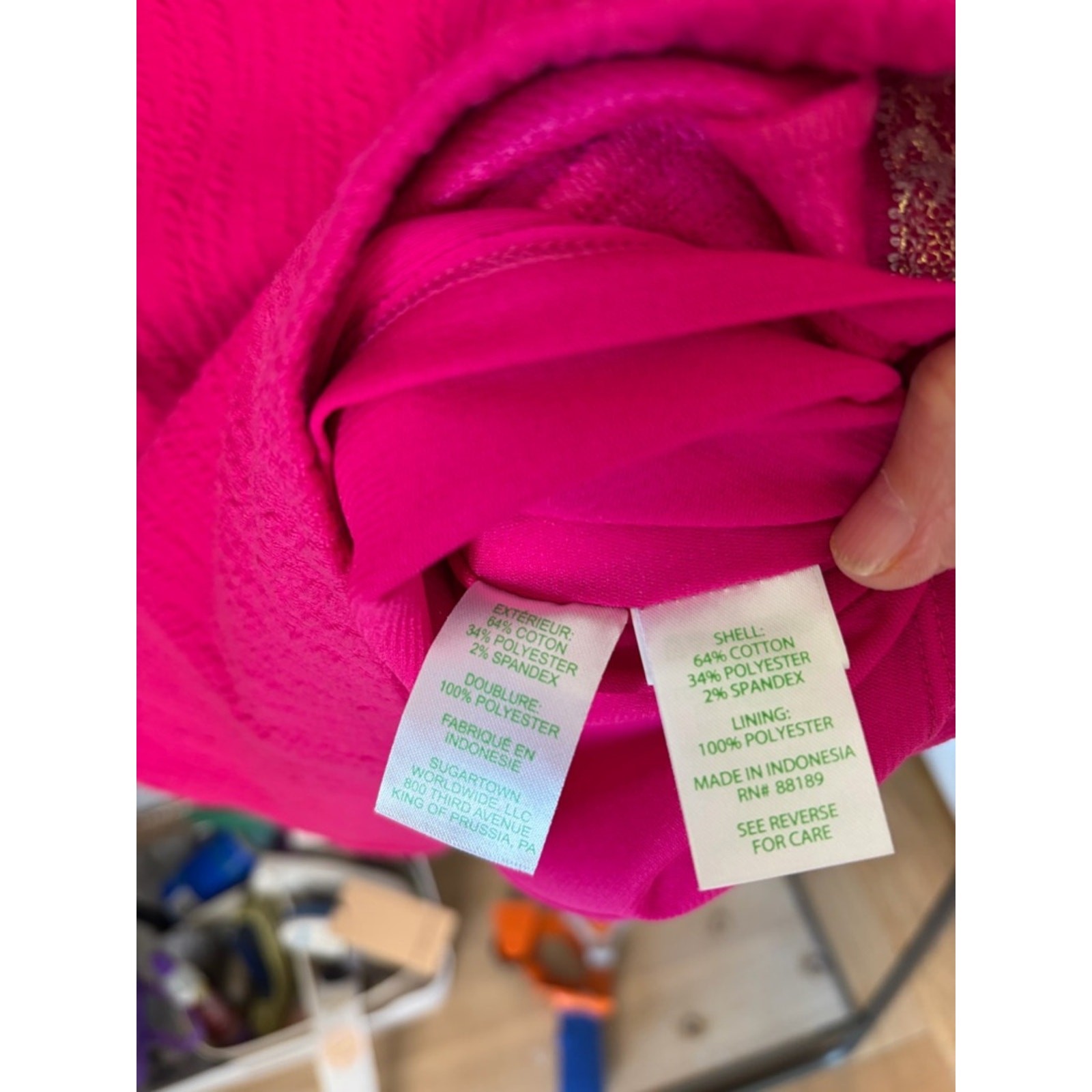 Lilly Pulitzer Brinley Stretch Shift Dress — Hot Pink