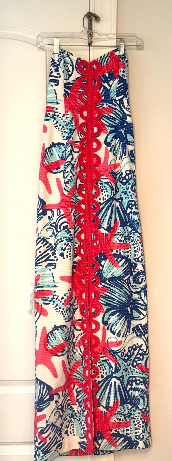 LILLY PULITZER Size 2 She She Shells* Maxi Dress EUC Vintage Look