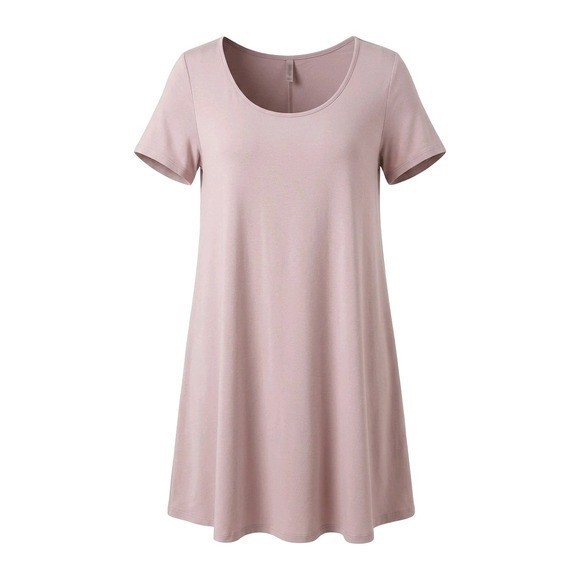 Silence + Noise Urban Outfitters Mauve Pink Swing T-Shirt Dress Medium