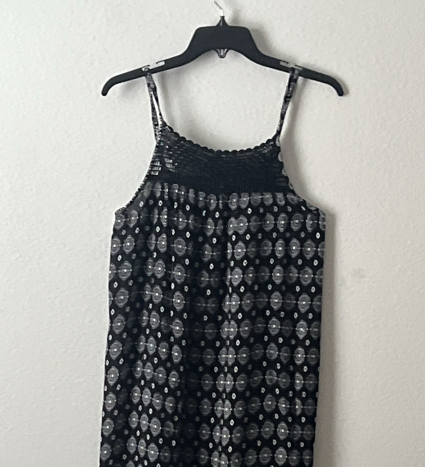Lagaci Chasing Paradise Women’s Crotchet Panel, Spaghetti Strap Dress Size XL