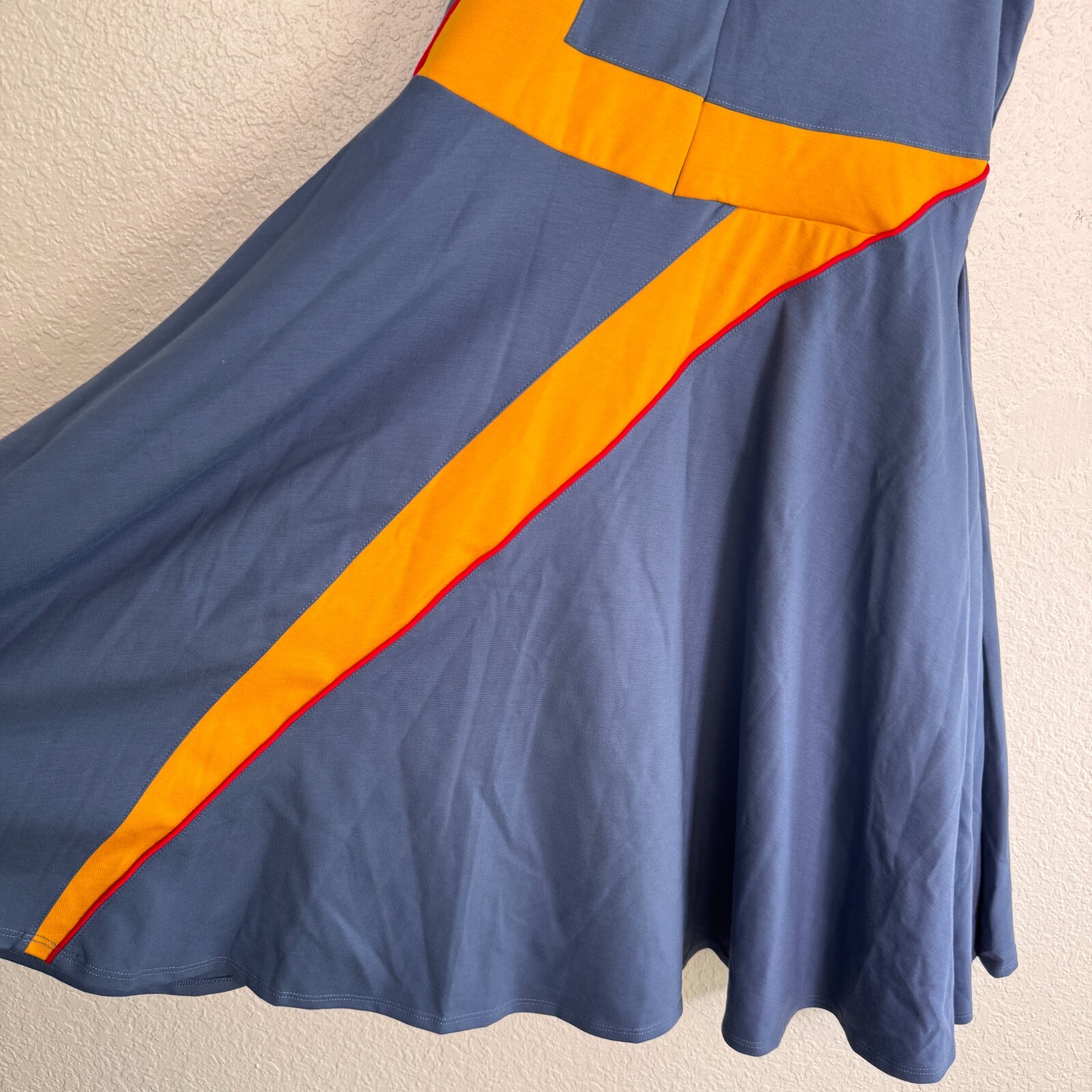 Elhoffer Dress Womens Large Marvelous Lightning Bolt Embiggen Cosplay Costume