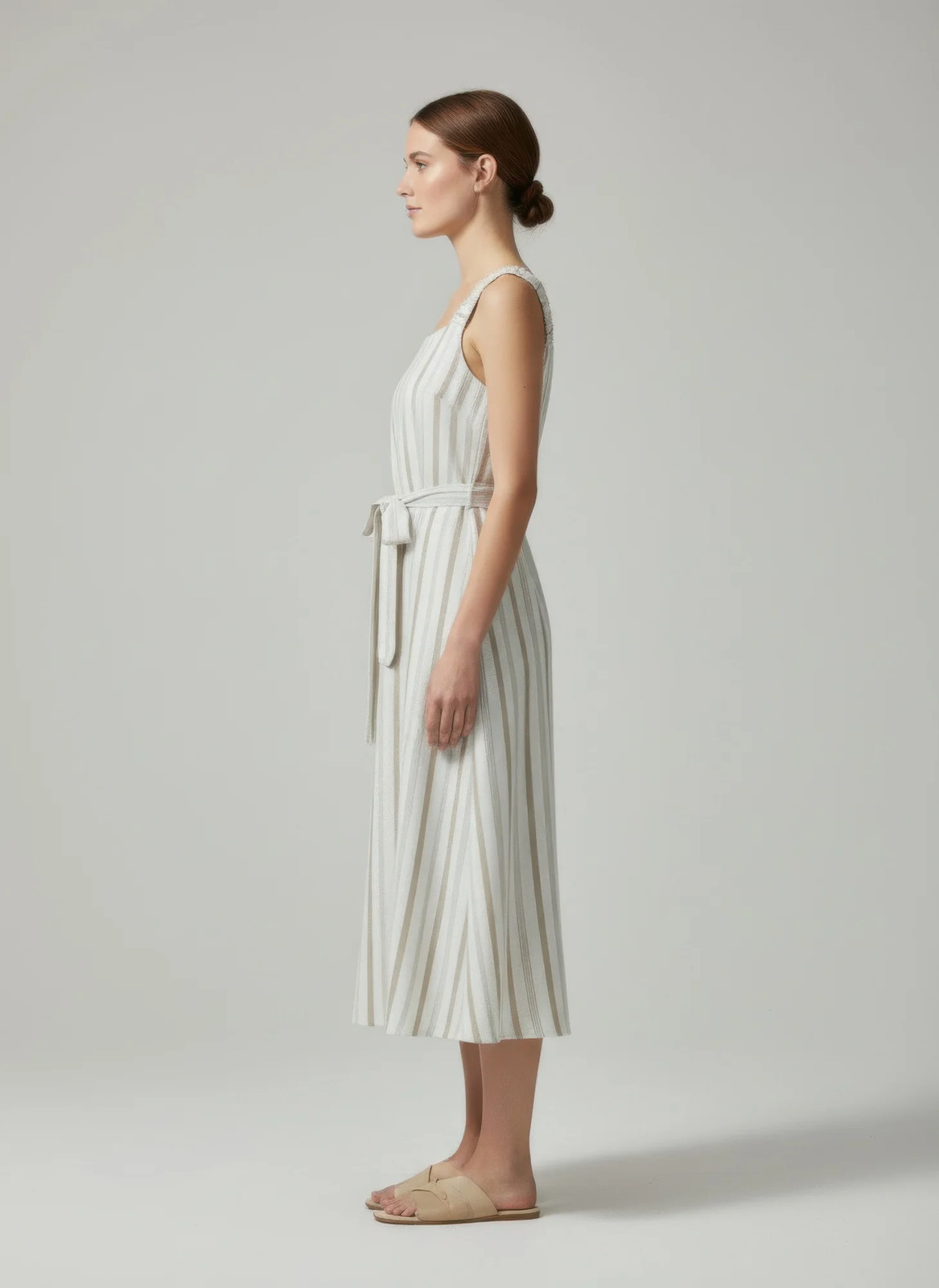 Mlle Gabrielle Striped Dress