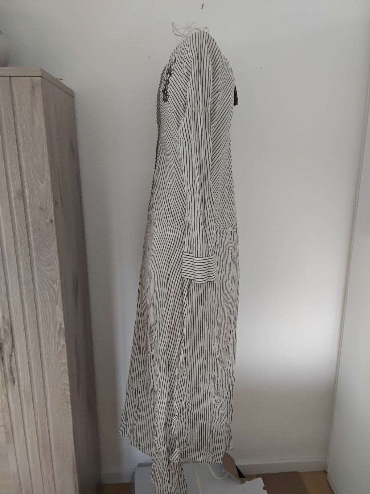 Lorena Antoniazzi long dress size 40, multi-colored, striped, cotton NP €500