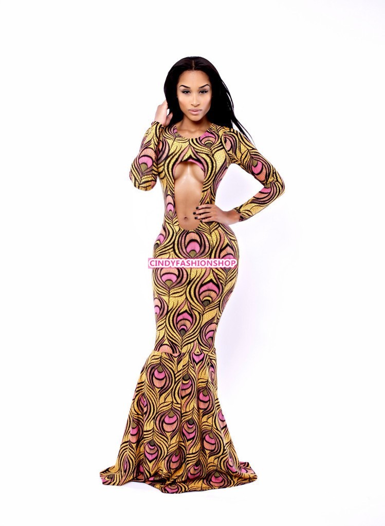 Elegant Stylish Hollow Bandage Bodycon Bodycon Wedding Gown Prom Maxi Long Dress