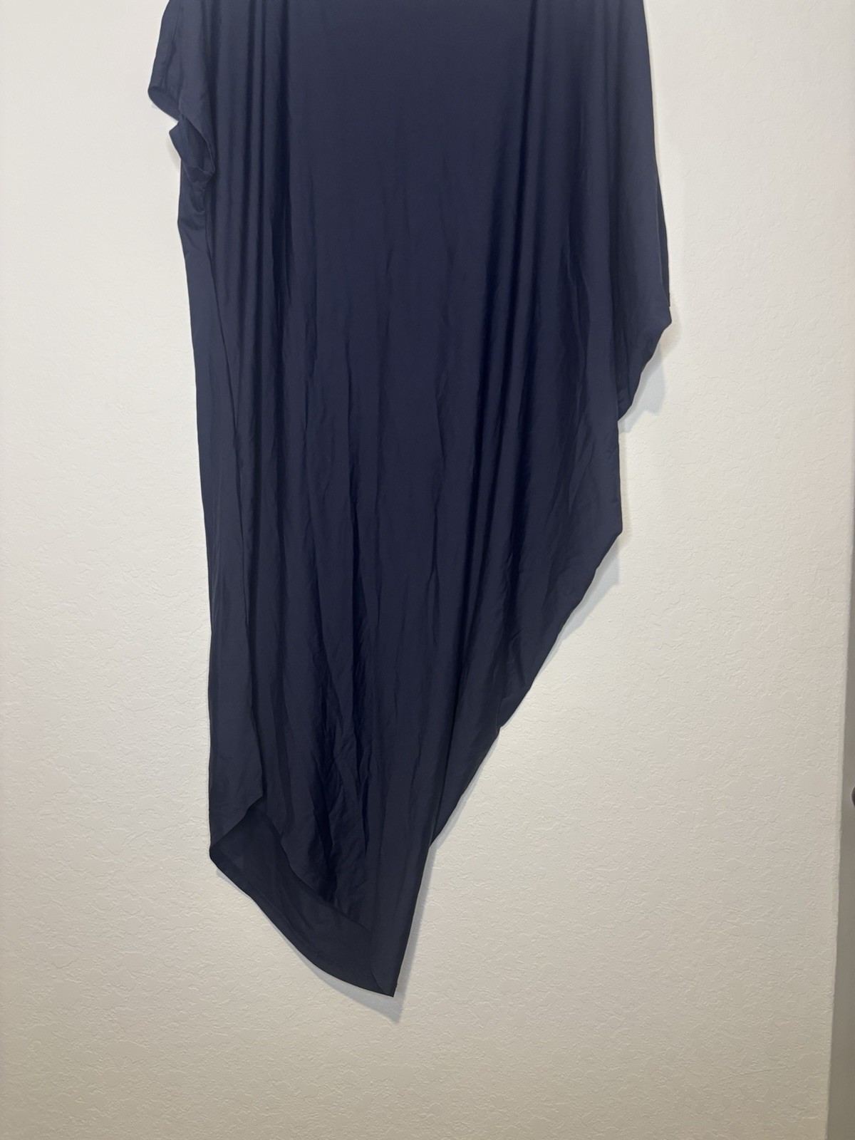 Athleta Sunlover Hilo UPF Dress Navy Asymmetric Stretch XS