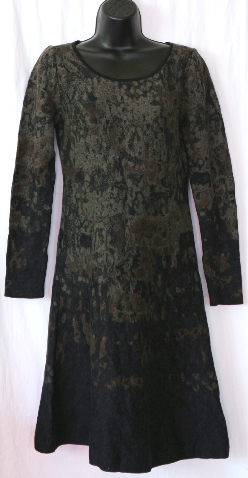 PERUVIAN CONNECTION Pima Cotton Lilah Dress Fit-and-Flare Chest 32 In Sz XS NWOT