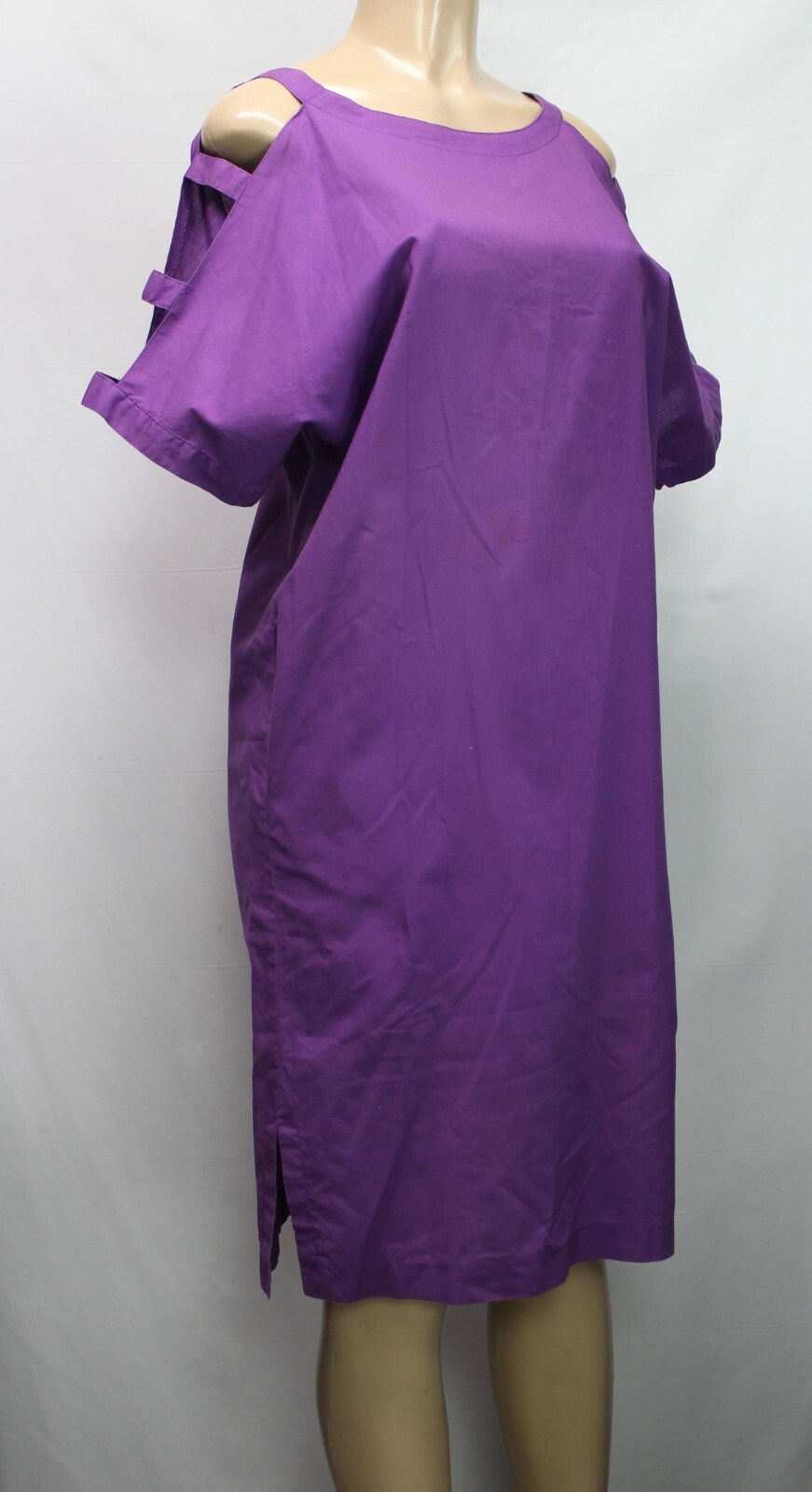 Vintage Michael Dayan for Tapemeasure Women’s Dress Short Sleeve Purple Size 8