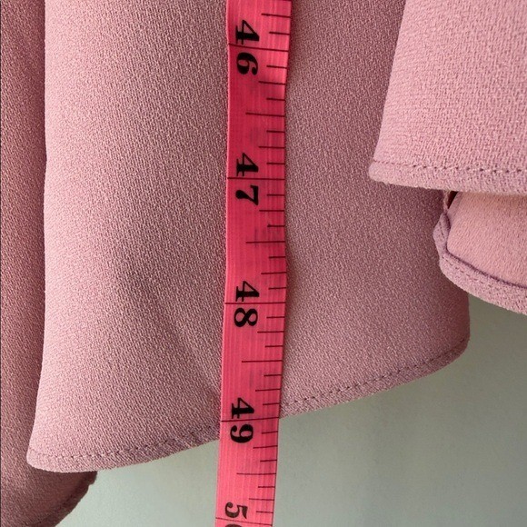 ALEXIA ADMOR Size 8 August Draped Soft Girl Feminine Midi Dress