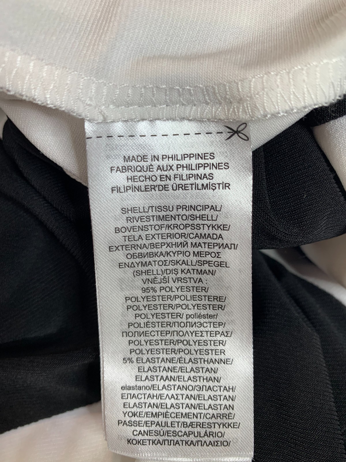 Ralph Lauren Colorblock Sheath B & W Dress Women’s 10 Side Rouching