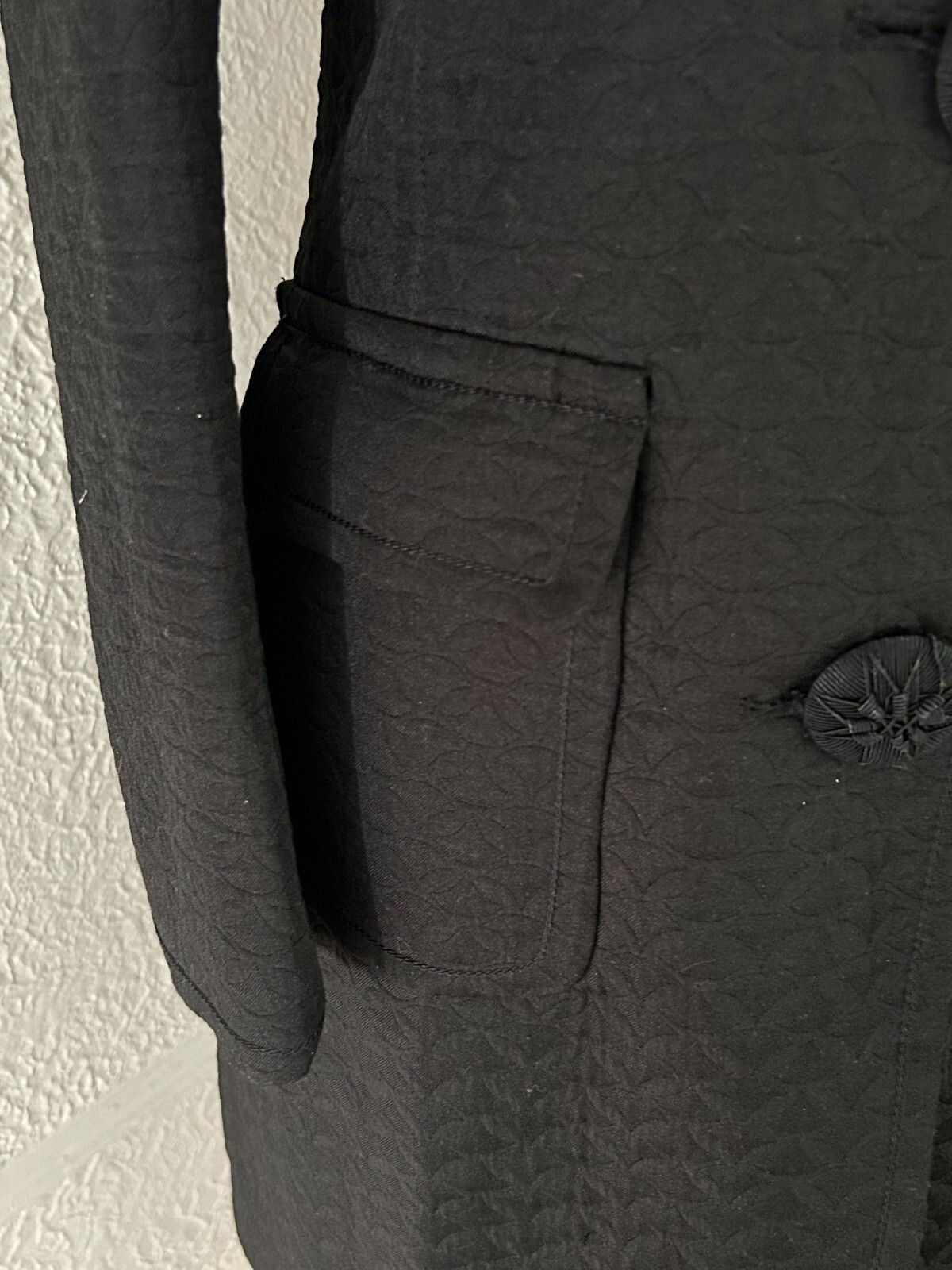 Max Studio Spring and Fall Black Lightweight Dress Coat, Women’s size 4